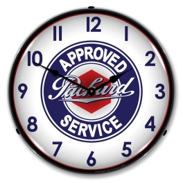 Packard LED Wall Clock Illuminated not Neon