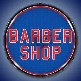 Barber Shop LED Sign Illuminated not Neon