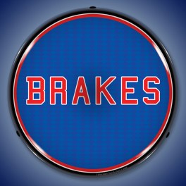 Brakes LED Sign Illuminated not Neon
