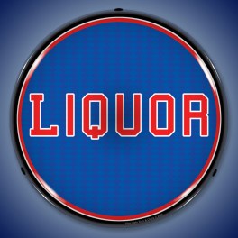 Liquor LED Sign Illuminated not Neon