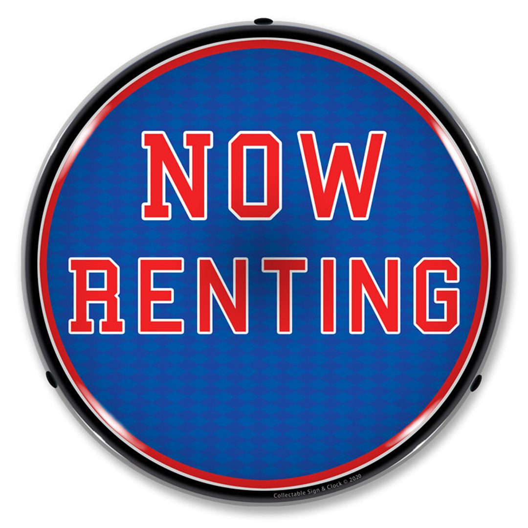 Now Renting LED Sign Illuminated not Neon 2 Now Renting LED Sign Illuminated not Neon - Image 2