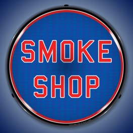 Smoke Shop LED Sign Illuminated not Neon