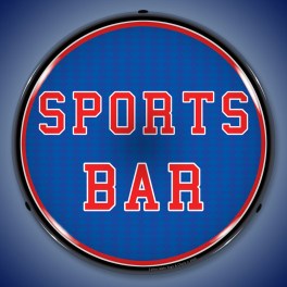 Sports Bar LED Sign Illuminated not Neon