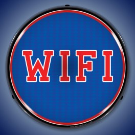 WIFI LED Sign Illuminated not Neon