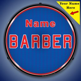 Add Your Name Barber Sign 2 to 4 Weeks for Delivery