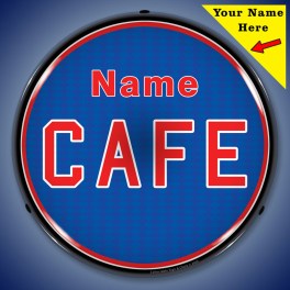 Add Your Name Cafe Sign 2 to 4 Weeks for Delivery