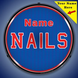 Add Your Name Nails Sign 2 to 4 Weeks for Delivery