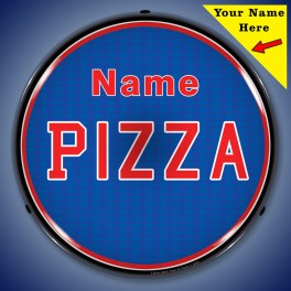 Add Your Name Pizza Sign 2 to 4 Weeks for Delivery