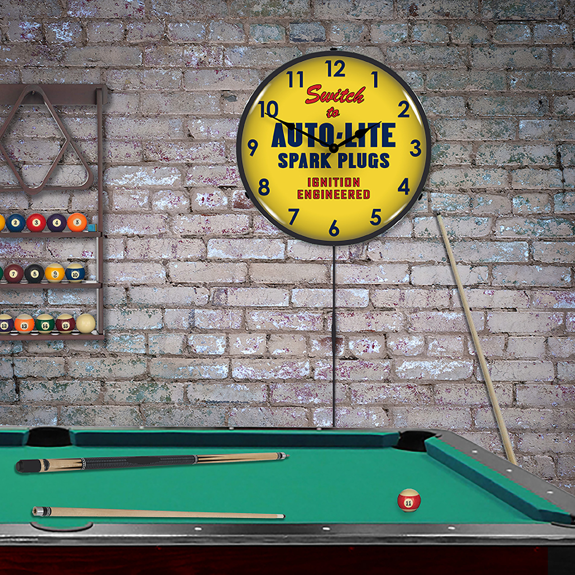 Autolite LED Wall Clock Illuminated not Neon 3 Autolite LED Wall Clock Illuminated not Neon - Image 3