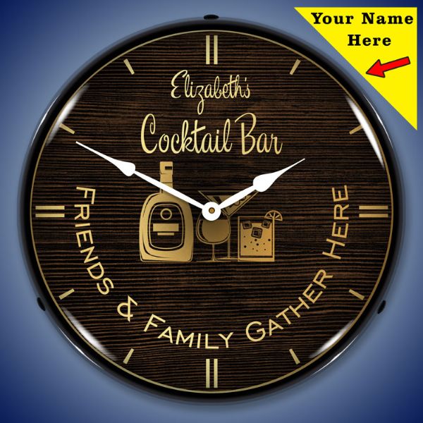 Add Your Name Cocktail Bar 2 to 4 Weeks for Delivery 1 Add Your Name Cocktail Bar 2 to 4 Weeks for Delivery