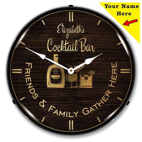 Add Your Name Cocktail Bar 2 to 4 Weeks for Delivery 2 Add Your Name Cocktail Bar 2 to 4 Weeks for Delivery - Image 2