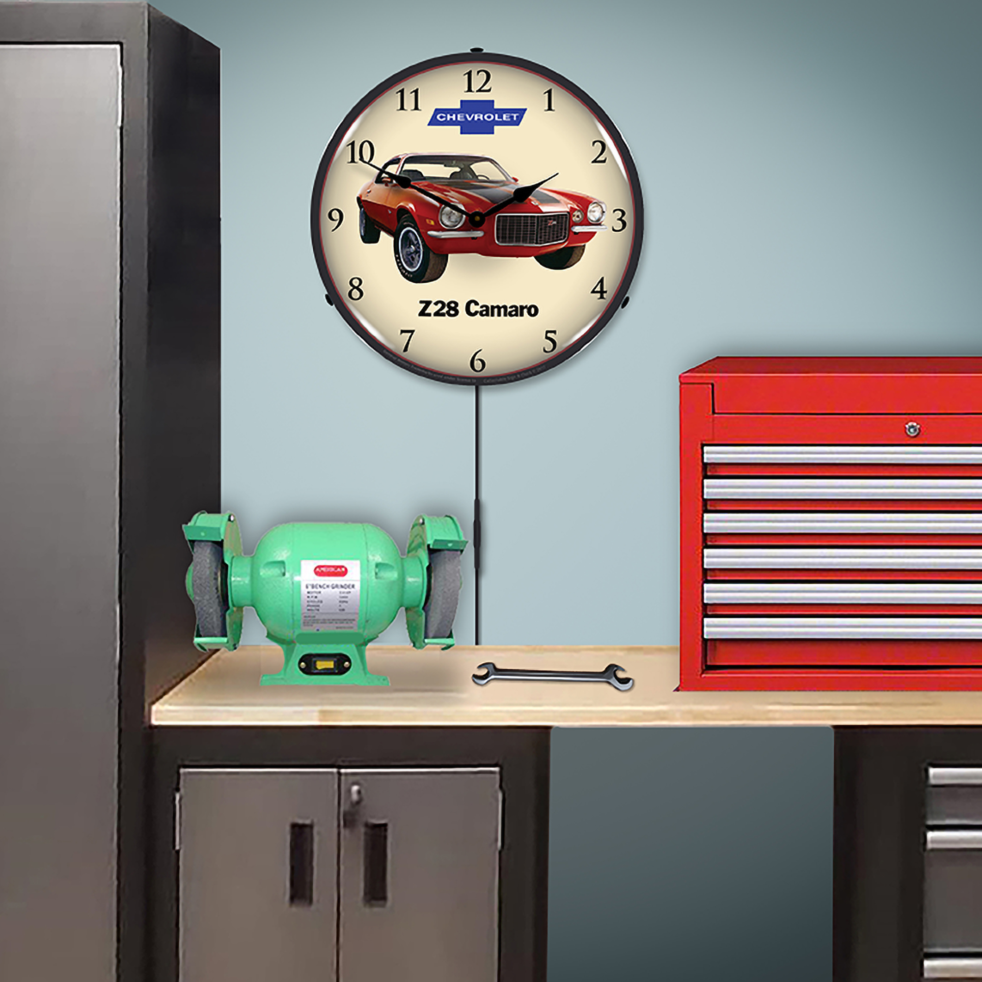 1972 Z28 Camaro LED Wall Clock Illuminated not Neon 5 1972 Z28 Camaro LED Wall Clock Illuminated not Neon - Image 5