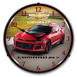 2017 Camaro ZL1 LED Wall Clock Illuminated not Neon