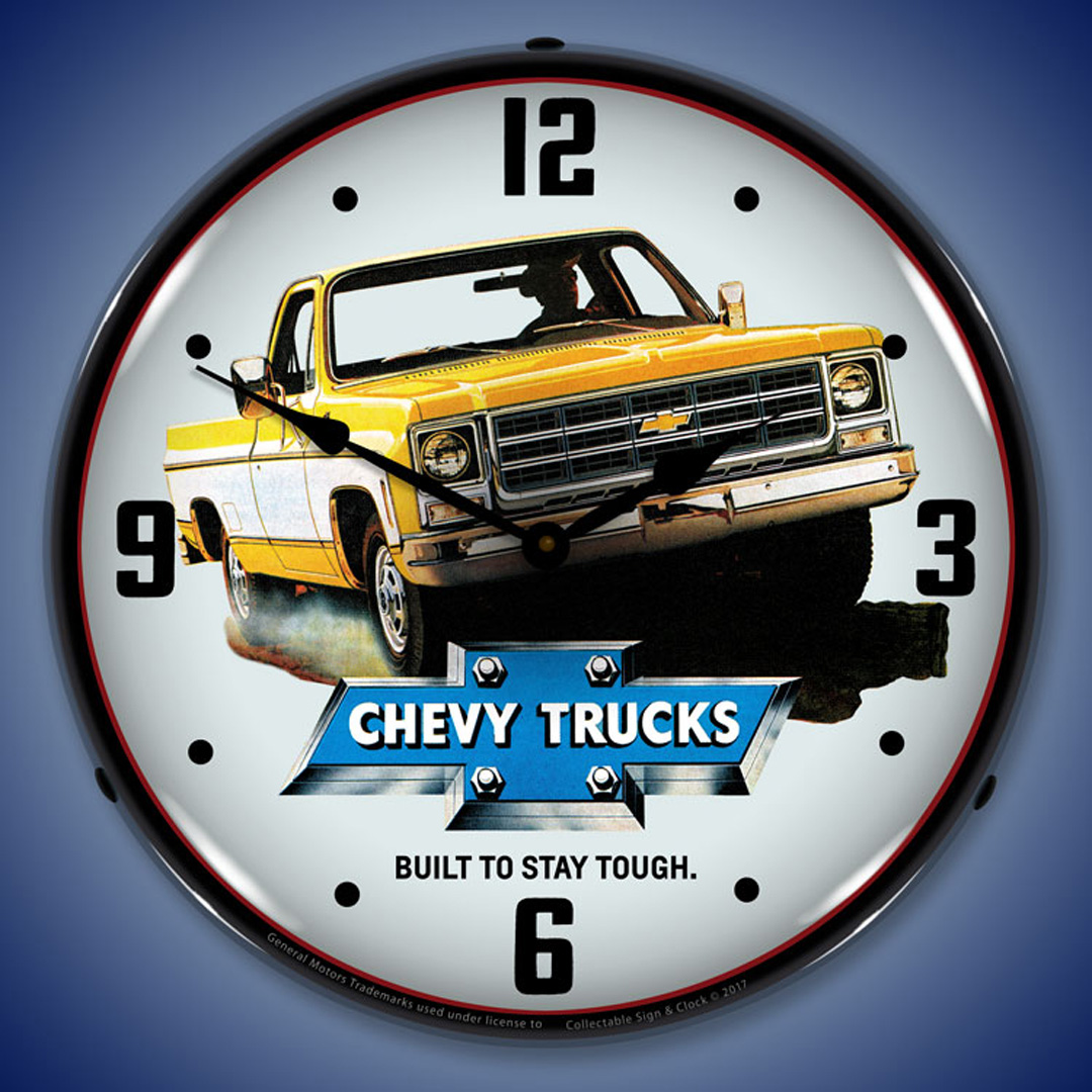 1979 Chevrolet Truck LED Wall Clock Illuminated not Neon 2 1979 Chevrolet Truck LED Wall Clock Illuminated not Neon - Image 2