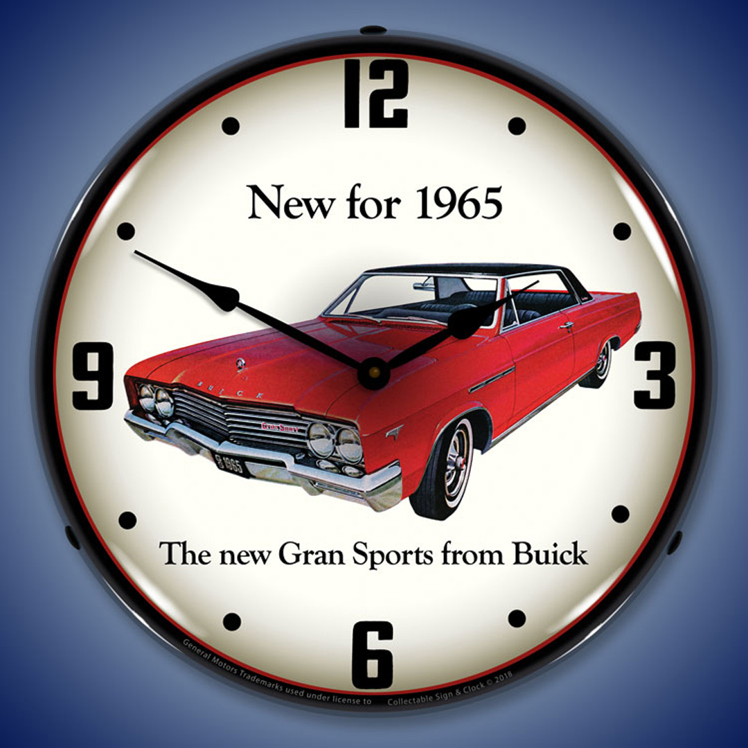 1965 Buick GS LED Wall Clock Illuminated not Neon 2 1965 Buick GS LED Wall Clock Illuminated not Neon - Image 2