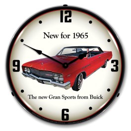 1965 Buick GS LED Wall Clock Illuminated not Neon