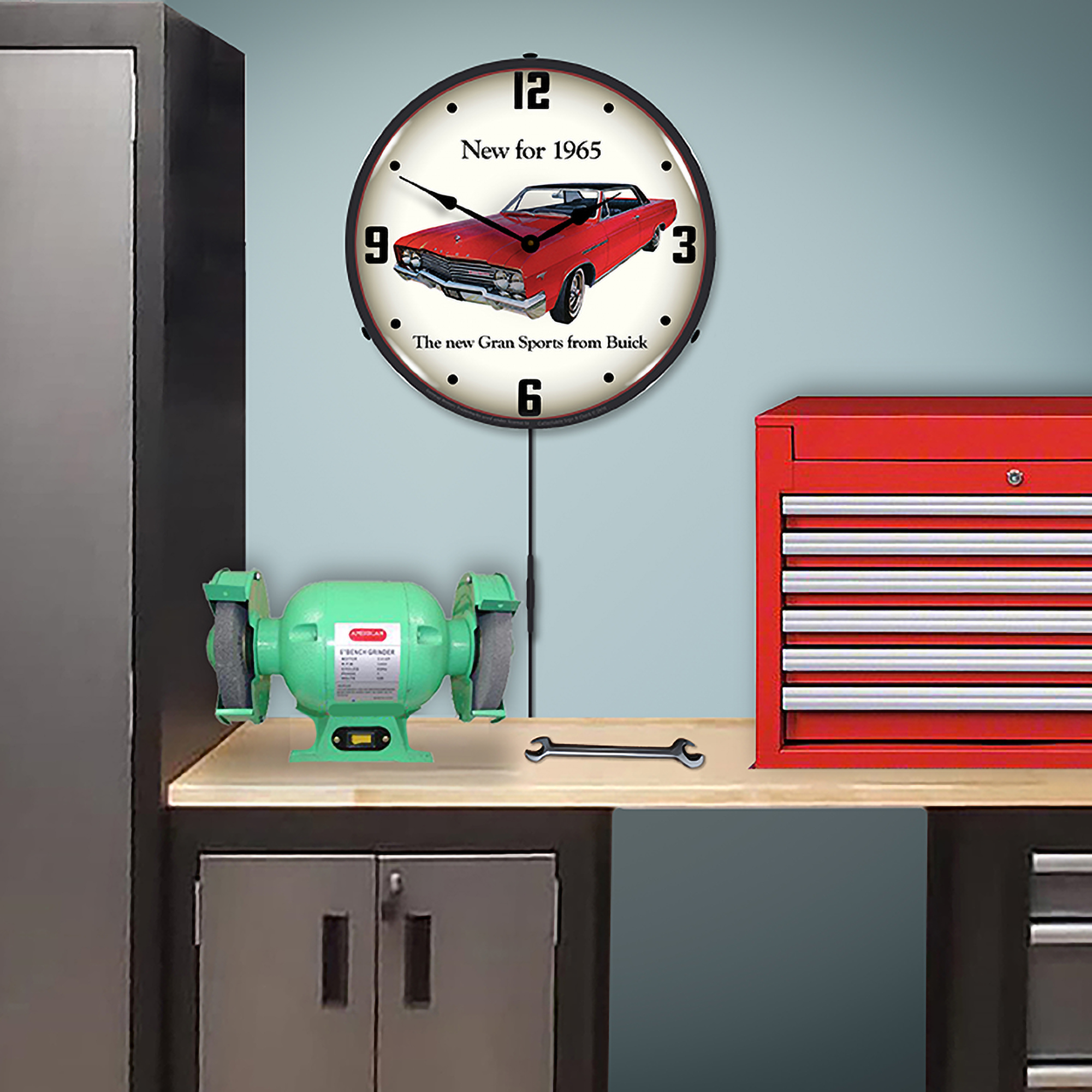 1965 Buick GS LED Wall Clock Illuminated not Neon 5 1965 Buick GS LED Wall Clock Illuminated not Neon - Image 5