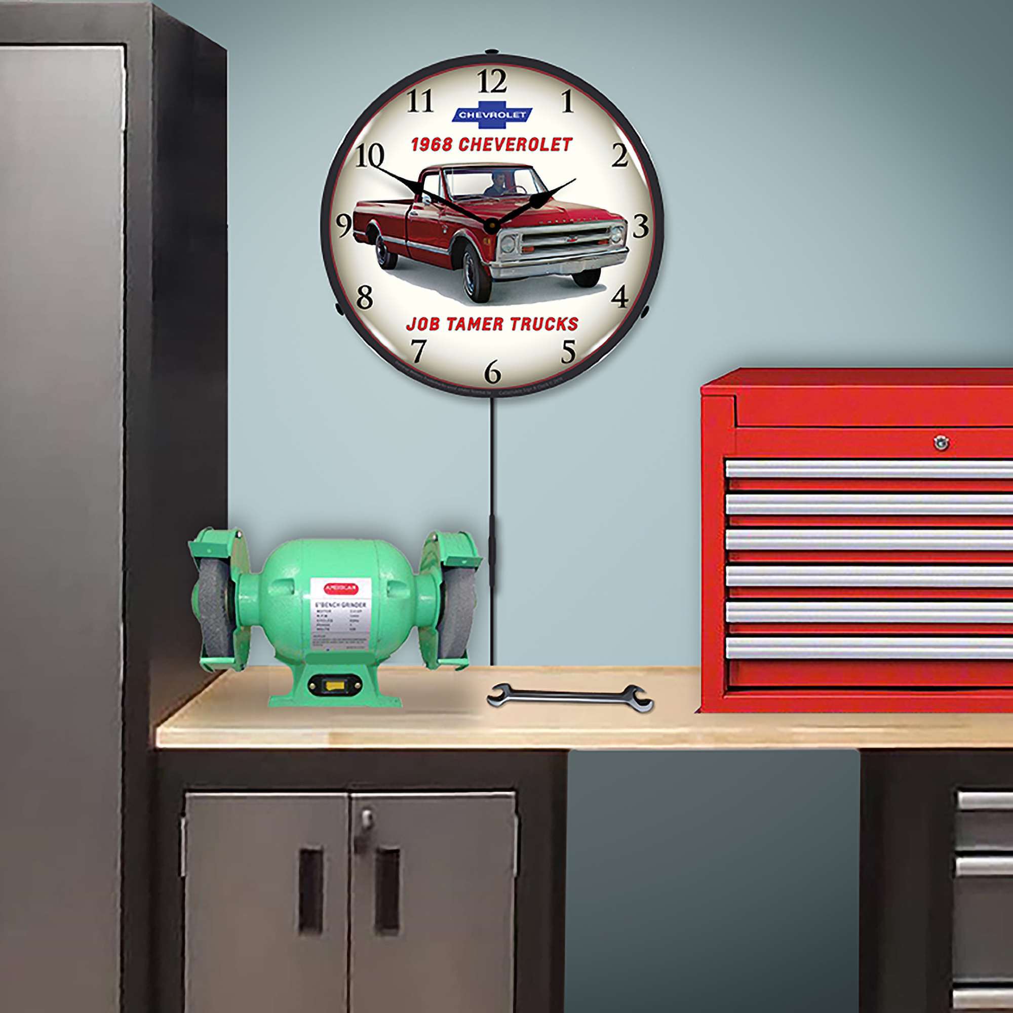 1968 Chevrolet Truck LED Wall Clock Illuminated not Neon 5 1968 Chevrolet Truck LED Wall Clock Illuminated not Neon - Image 5