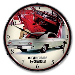 1966 Chevelle SS 396 RI LED Wall Clock Illuminated not Neon