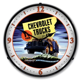 1949 Chevrolet Truck LED Wall Clock Illuminated not Neon