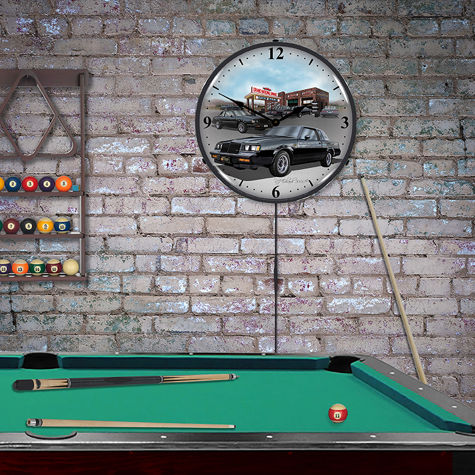 1987 Buick GN LED Wall Clock Illuminated not Neon 4 1987 Buick GN LED Wall Clock Illuminated not Neon - Image 4