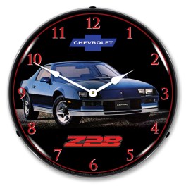 1982 Camaro Z28 LED Wall Clock Illuminated not Neon