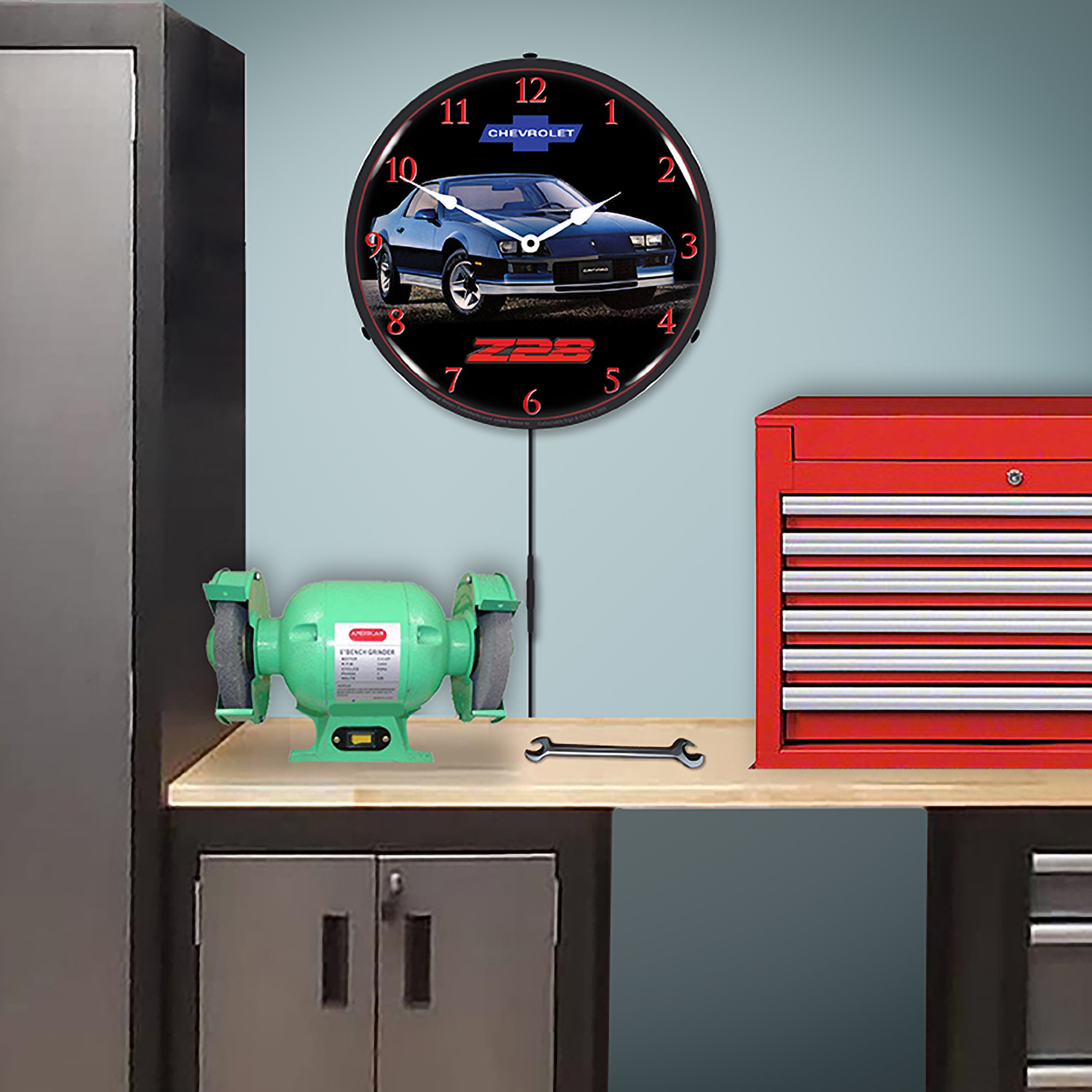 1982 Camaro Z28 LED Wall Clock Illuminated not Neon 5 1982 Camaro Z28 LED Wall Clock Illuminated not Neon - Image 5