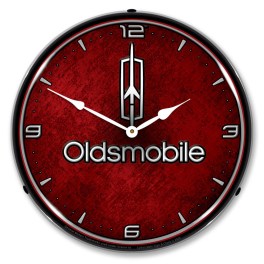 Oldsmobile LED Wall Clock Illuminated not Neon