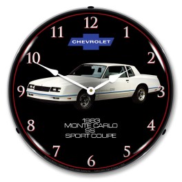 1983 Monte Carlo SS LED Wall Clock Illuminated not Neon