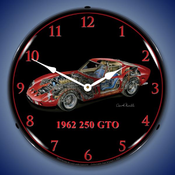 1962 Ferrari 250 GTO David Kimble Cutaway Art 7 1962 Ferrari 250 GTO David Kimble Cutaway Art - Image 7