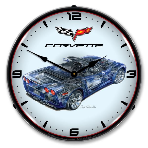 C6 Corvette Roadster Cutaway