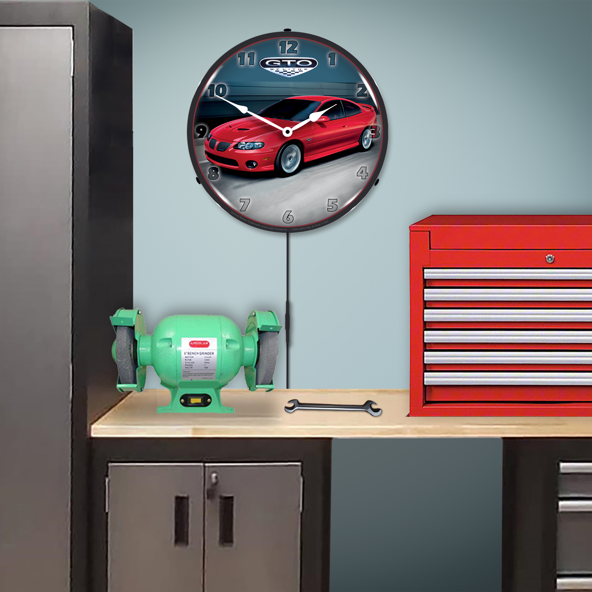 2006 Pontiac GTO LED Lighted Wall Clock 4 2006 Pontiac GTO LED Lighted Wall Clock - Image 4