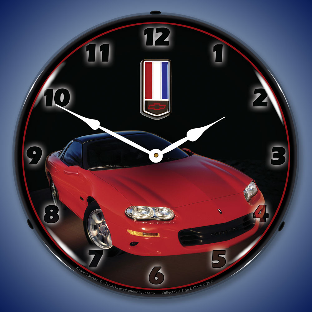 1998 Camaro LED Lighted Clock 2 1998 Camaro LED Lighted Clock - Image 2