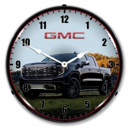 2022 GMC Sierra Truck LED Lighted Wall Clock
