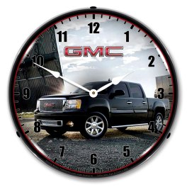 2013 GMC Sierra Truck LED Lighted Wall Clock