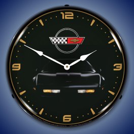 C4 Corvette Pure Performance LED Lighted Wall Clock