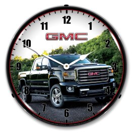 2017 GMC Sierra Truck LED Lighted Wall Clock