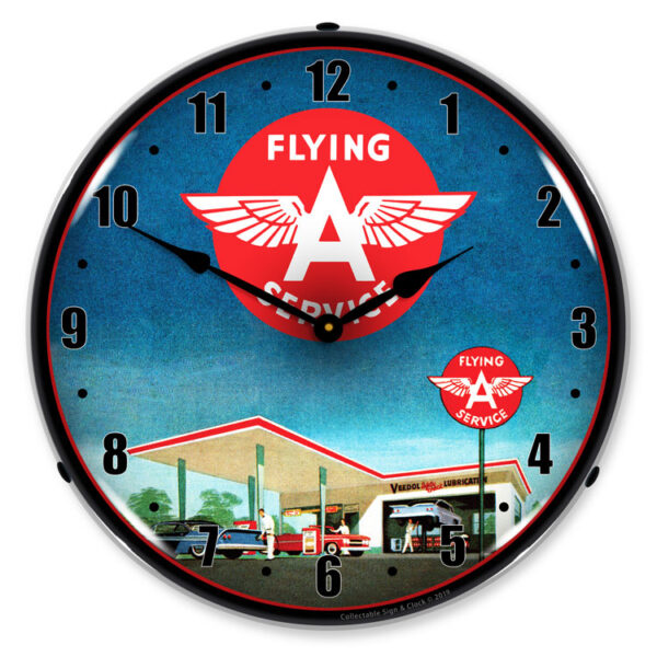 Alternative view of Flying A Gas Station