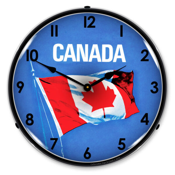 Alternative view of Canadian Flag
