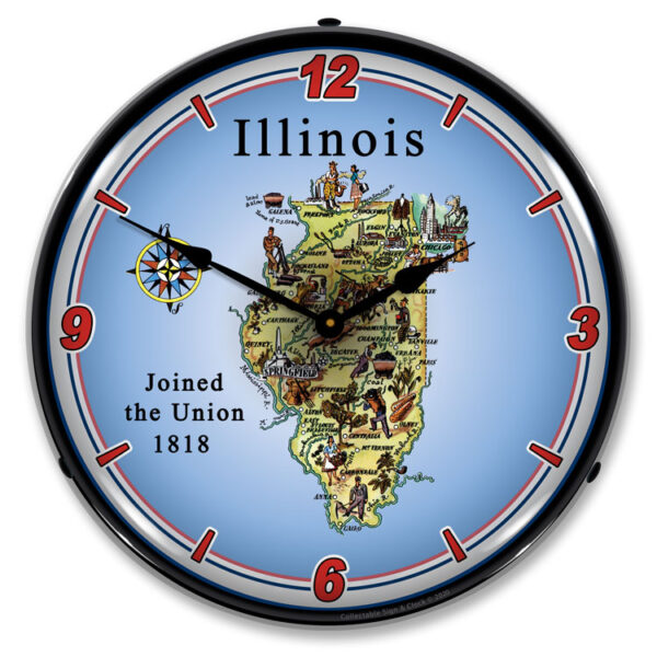 Alternative view of State of Illinois