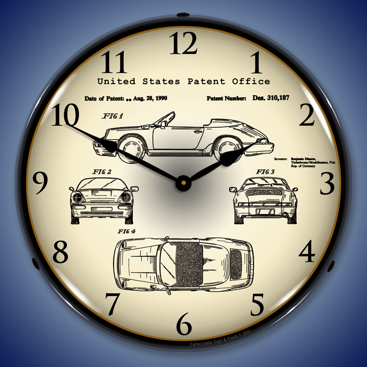 Porsche 911 1990 Patent