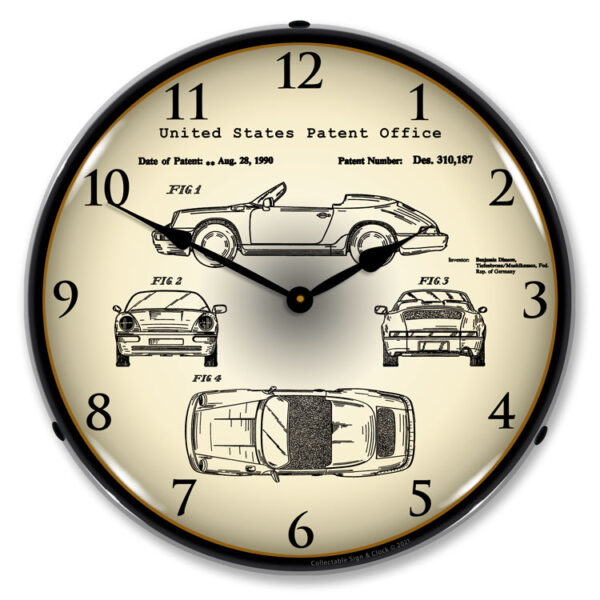 Alternative view of Porsche 911 1990 Patent