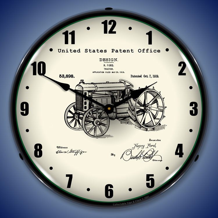 Ford Tractor 1919 Patent