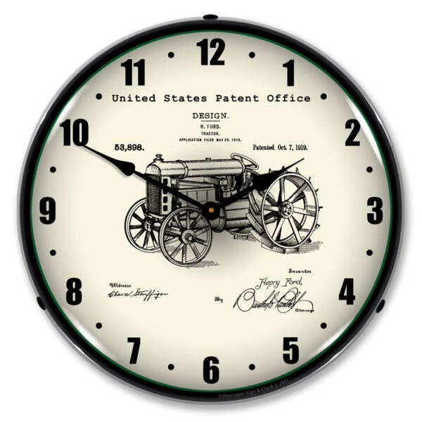 Alternative view of Ford Tractor 1919 Patent