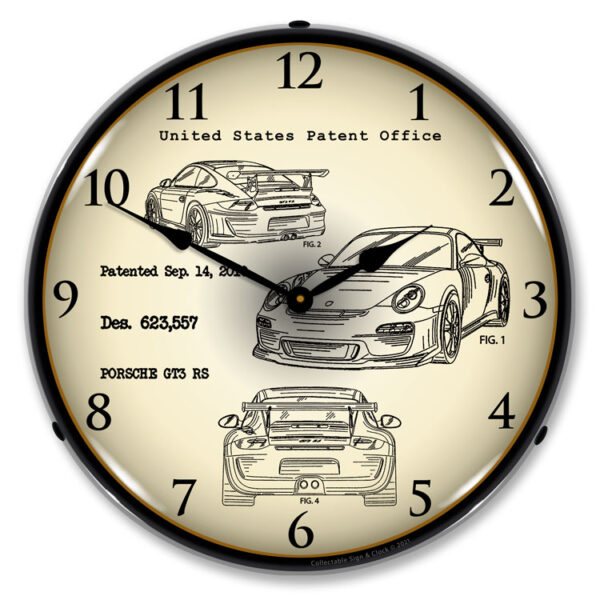 Alternative view of Porsche GT3 RS Patent