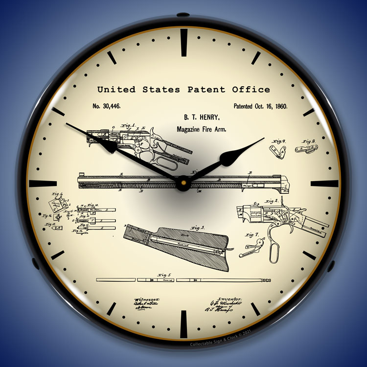 Winchester Repeating Rifle 1860 Patent