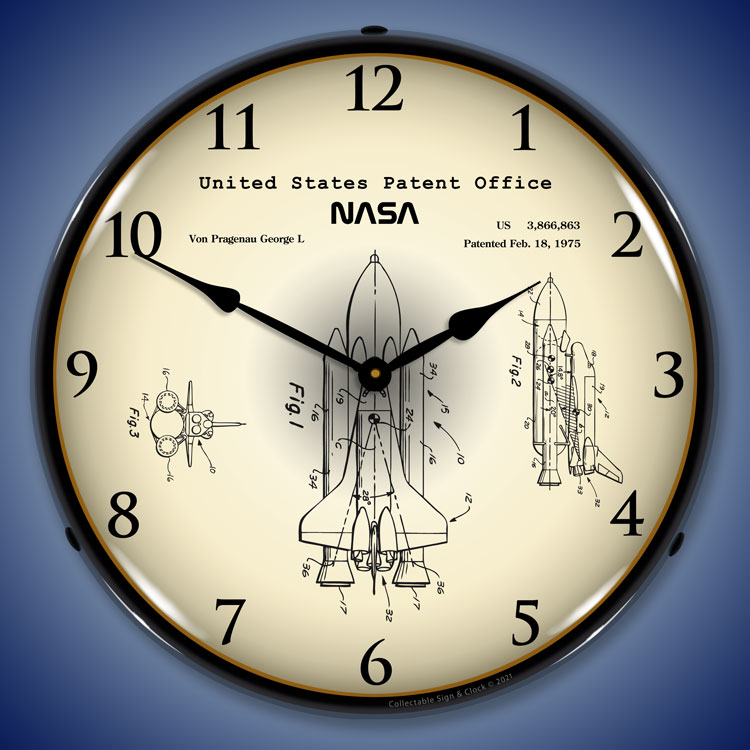 NASA Space Shuttle 1975 Patent