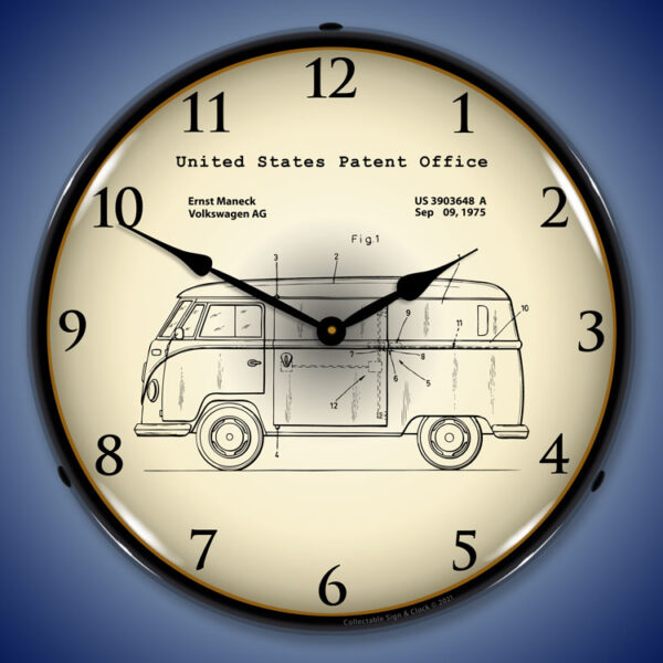 Volkswagen Bus 1975 Patent