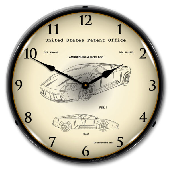 Alternative view of Lamborghini Murcielago 2003 Patent