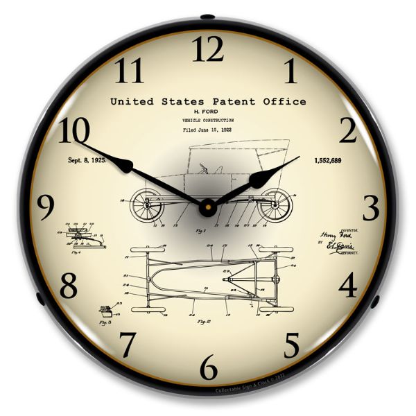 Alternative view of 1922 Henry Ford Vehicle Construction Patent